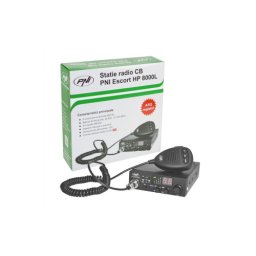 Statie radio CB PNI Escort HP 8000L cu ASQ reglabil, AM/FM, 40 canale