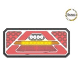 Lampa stop camion LED SL-5015 12-24V cu semnalizare dinamica, IP67