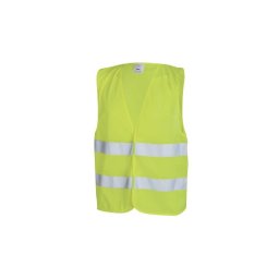 Vesta reflectorizanta galbena XXL cu benzi reflectorizante, conforma CE EN 471