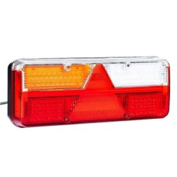 Lampa stop LED stanga Fristom FT-500-15, 6 functii, 400x153 mm, 12-36V