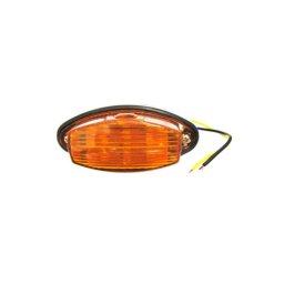 Lampa LED 12V galbena pentru semnalizare 16x03, universala