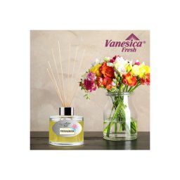 Odorizant de camera Vanesica Atmosfera 100 ml cu betisoare, pentru casa si birou