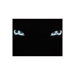 Set Angel Eyes CCFL 6000K pentru BMW Seria 3 E90, kit 2 faruri (4090e)