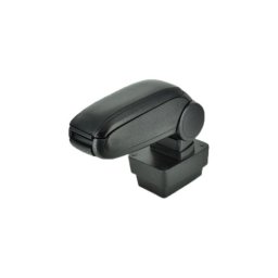 Cotiera auto neagra compatibila Skoda Fabia MK3 (2015+), OEM, montaj pe tunel