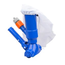 Aspirator manual pentru piscina Leziter cu perie si sac colector de murdarie