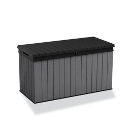 Cutie depozitare gradina Curver Darwin 570L, grafit, rezistenta la intemperii