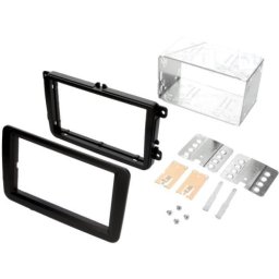 Rama adaptoare 2 DIN pentru Seat, Skoda si VW, neagra, RAM-40.145.3