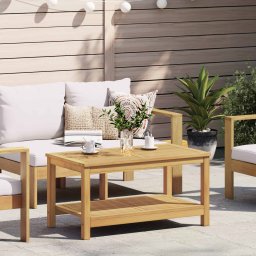 Masa laterala Ulei Natural 90 x 50 x 45 cm Lemn Solid de Acacia GartenMobel Dekor