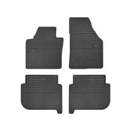Set covoare auto din cauciuc El Toro pentru Volkswagen Touran I (2003–2015), negre