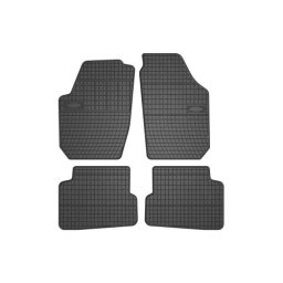 Set covoare auto din cauciuc El Toro pentru Skoda Fabia II 2006–2014 (4 buc)