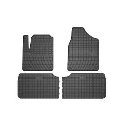 Set covoare auto din cauciuc El Toro pentru Ford Galaxy I (1995–2006), negru
