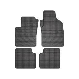 Set covoare auto din cauciuc El Toro pentru Fiat Panda II (2003–2012), negru