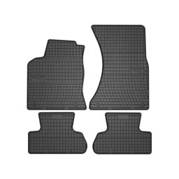 Set covoare auto din cauciuc El Toro pentru Audi Q5 2009–2017, negru, cu bordura (0725 P50)