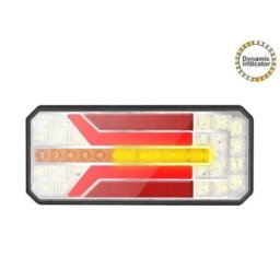 Lampa stop camion LED SL-5005 cu semnalizare dinamica, 12–24V, IP67
