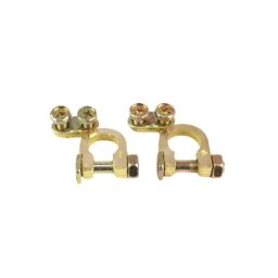 Set 2 borne baterie auto din bronz pentru Daewoo Matiz, DCT-01 (OEM)