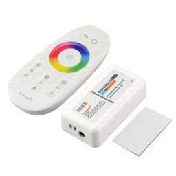 Telecomanda touch RGBW 2.4G (1202) cu control WiFi/RF pentru benzi LED 12V