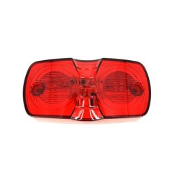 Lampa LED SMD 4002-1 rosie 24V, rezistenta la apa IP66 (102×52×27 mm)