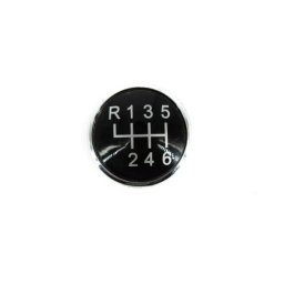Capac schimbator viteze crom pentru VW Golf IV, 6 trepte (1–6) ART-119