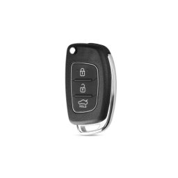 Carcasa cheie telecomanda compatibila Hyundai, 3 butoane, cu lamela metalica – 9039