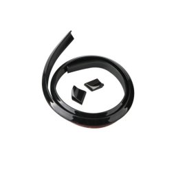 Eleron universal din cauciuc tip M, negru, 1,5 m – montaj cu banda 3M