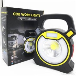 Lanterna de lucru LED COB CM-142 reîncarcabila, micro USB, mod avertizare