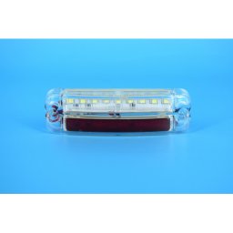 Lampa laterala LED 12-24V alb-rosu, compacta, cablaj separat L1031156