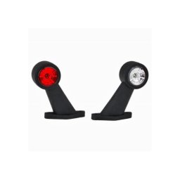 Lampa gabarit LED 12–30V cu brat flexibil din cauciuc, set 2 bucati FT-009C