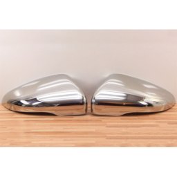 Ornamente crom pentru oglinzi din inox 304, compatibile VW Touran 1T3 (2010–2015), set 2 buc