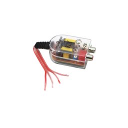Convertor HI-LOW pentru semnal audio auto, adaptor difuzoare la RCA K28