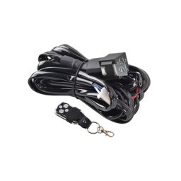 Kit telecomanda si cablaj pentru proiectoare LED 12V cu relee si sigurante (HH-FL4K)