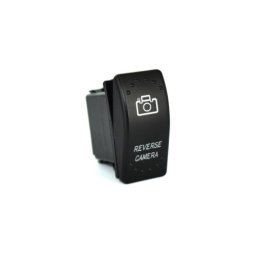 Intrerupator tip Rocket pentru camera marsarier Reverse Camera, 12/24V, J19