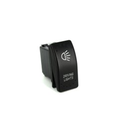 Intrerupator tip Rocket pentru DRIVING LIGHT cu martor luminos, 5 pini (J07)