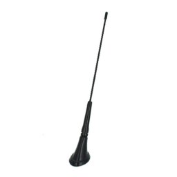 Antena auto ornament 041 universala, 37 cm, culoare neagra