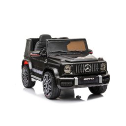 Masina electrica pentru copii Mercedes-Benz neagra Leziter 12V cu telecomanda 2.4G