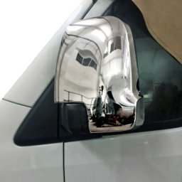 Ornamente cromate din inox pentru oglinda Mercedes Sprinter W907/W910 (2018+), set 2 bucati