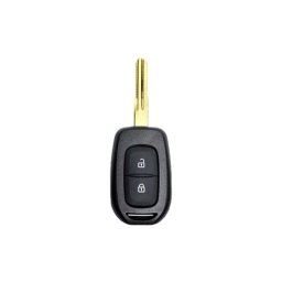 Carcasa cheie/telecomanda compatibila Dacia Logan tip nou, 2 butoane, cu lamela (7016-1)