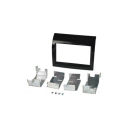 Rama adaptoare radio 2 DIN negru lucios pentru Citroen/Fiat/Peugeot RAM-40.435.2