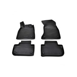 Covorase auto cauciuc tip tavita pentru Audi Q5 II (2017+) set 4 buc