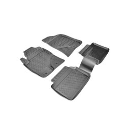 Covorase cauciuc tip tavita pentru Toyota Avensis II (2003–2009), set 4 buc
