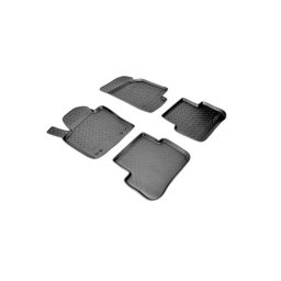 Covoare cauciuc tip tava pentru VW Passat CC 2008-2016, set 4 bucati, negru