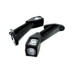 Lampa gabarit LED 24V tricolora 20 cm pentru camion/remorca, cod L1063102