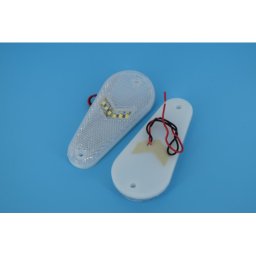 Lampa laterala LED alba 12–24V pentru gabarit, 11 x 5 x 1 cm (L1031203)