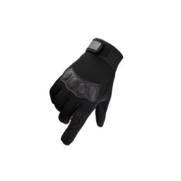 Manusi moto negre cu protectie pentru articulatii – model 11379