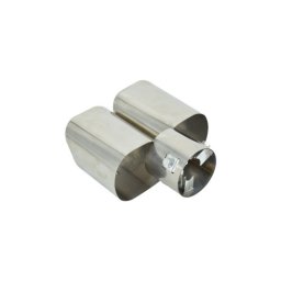 Ornament toba din inox A206X, finisaj lucios, prindere în 3 suruburi