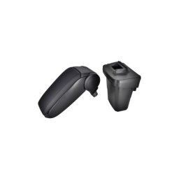 Cotiera auto neagra pentru Ford Focus III (2011–2015), montaj pe tunelul central