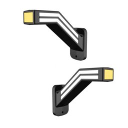Lampa gabarit stanga SL-5017-D cu semnalizare dinamica, 12–24V, IP67