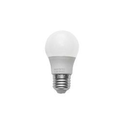 Bec LED E27 5W 220V din plastic, lumina calda 3000K (BK87464)