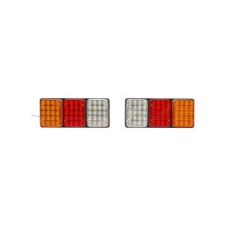 Set lampi spate LED camion 24V 330x140 mm, montaj pe remorca – BK69097