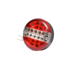 Lampa spate LED rotunda 125 mm 12/24V pentru camion si remorca Breckner