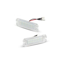 Set 2 lampi LED pentru iluminare numar Mercedes G-Class W463, lumina alba (Cod 7218)
